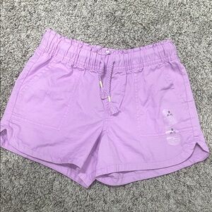 GAP Kids Light Purple Shorts with Tassel Drawstring NWOT